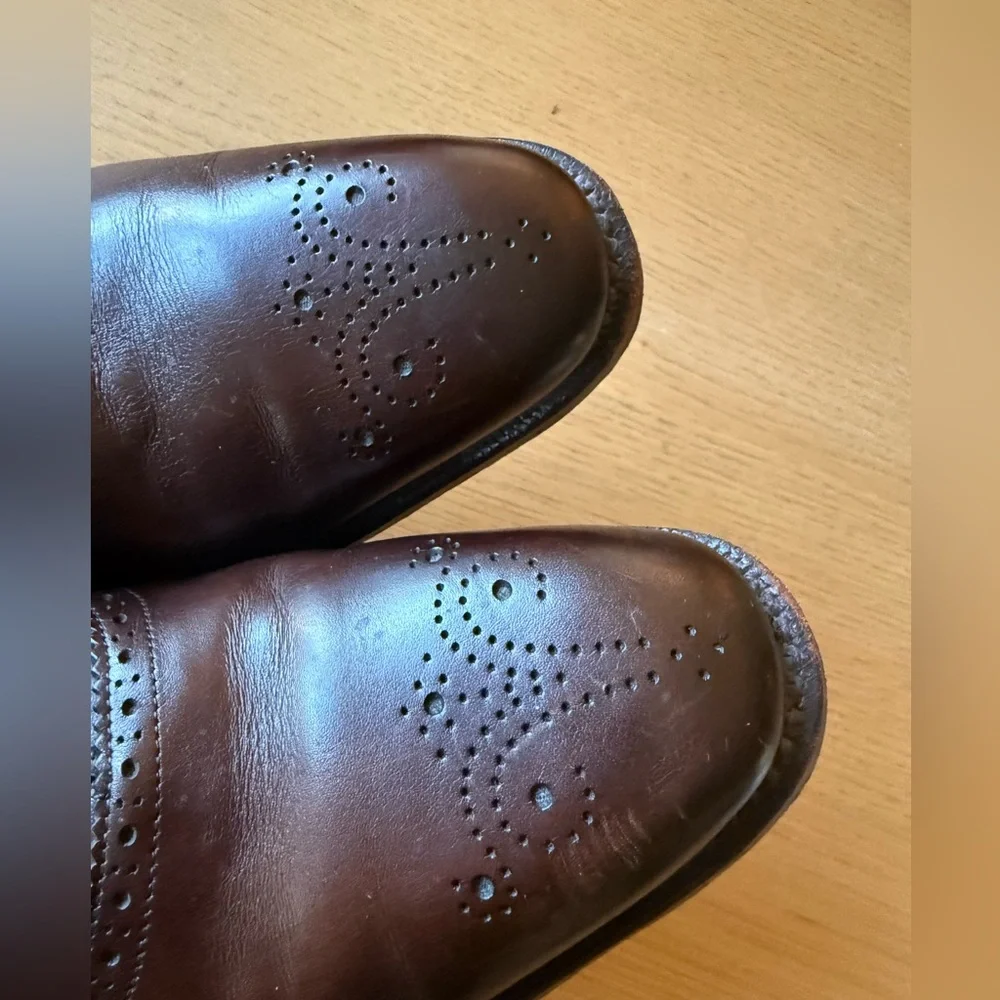 Allen Edmonds Cornwallis Brown Oxfords Size 11.5D
